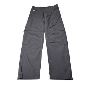 Kuhl Convertible Hiking Pants Mens 32x32 Charcoal Grey Zip  Cargo Trail Travel